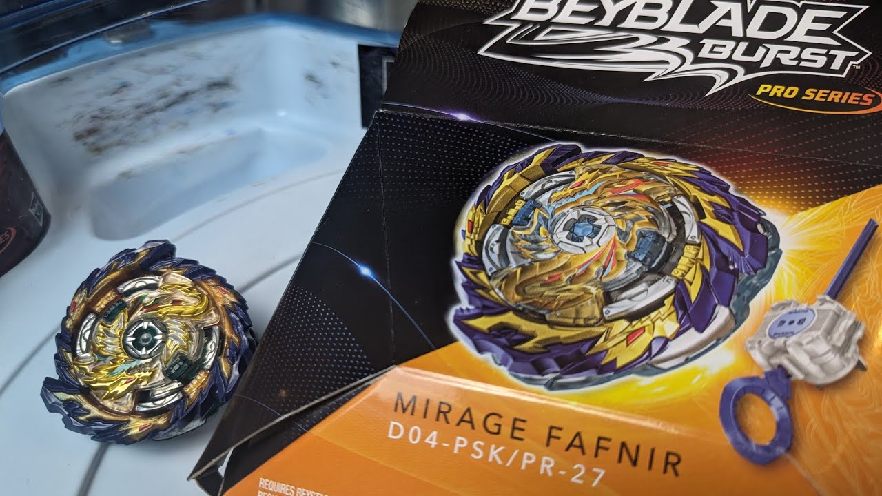 Beyblade Burst Pro Series Mirage Fafnir Spinning Top Starter Pack