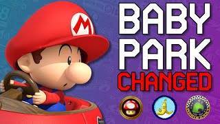 How Baby Park Evolved In Mario Kart | Level By Level