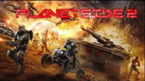 Planetside 2 Intense Tank Gameplay at the Crown