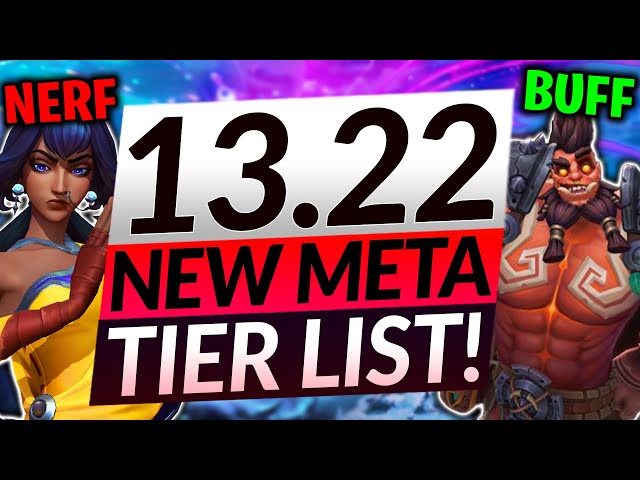 LoL Champion Tier List Patch 13.24 - MOBA Champion