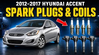 How to replace spark plugs on 2012–2017 Hyundai Accent ￼