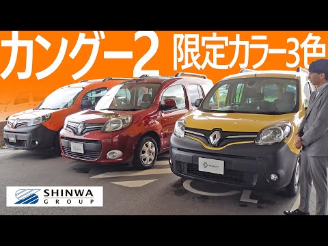 3-color comparison] Kangoo 2 - 3 limited edition colors comparison
