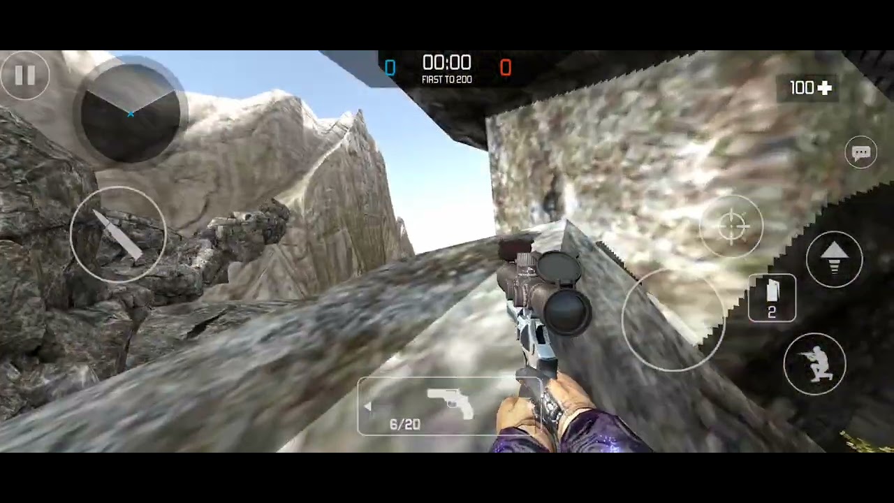 Bullet Force - Mountains Remake (Added partial entrance to caves and Cliffside.)