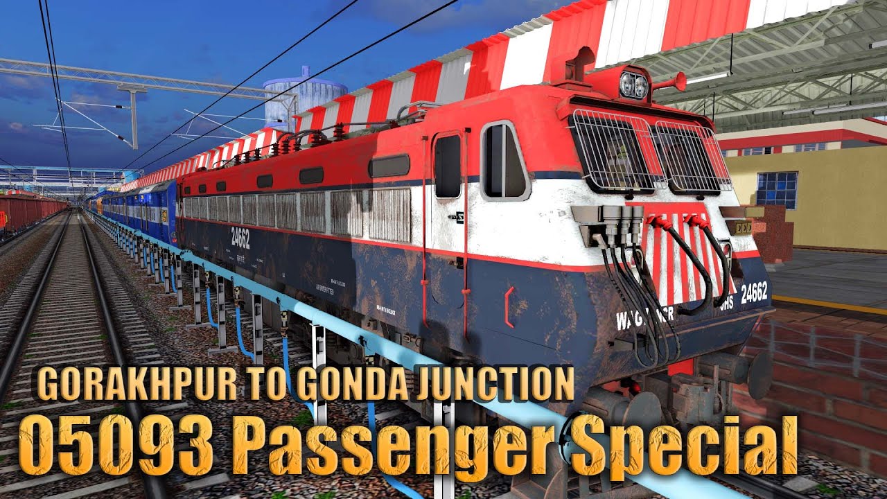 05093 Passenger Special GORAKHPUR TO GONDA JUNCTION PART 1 OPEN