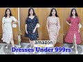 AMAZON DRESSES UNDER BUDGET 999rs | #sakkshianand