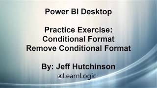 Famous Power BI Conditional Format 5 - Remove Profile