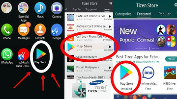 Tizen phone मे Playstore install आसान हो गया //Z1, Z2, Z3, Z4// by sub kuch sikhe.