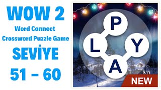 WOW 2 Seviye 51-60 Cevapları Word Connect Crossword Puzzle Game (By  ORIGAME) screenshot 3