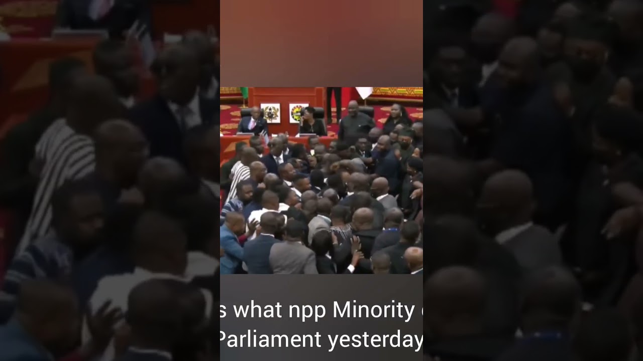 Вот что вчера сделало меньшинство от партии NPP в парламенте. 