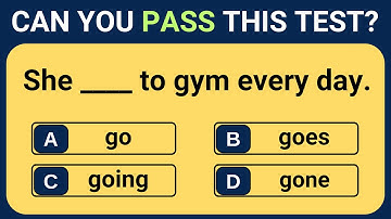 Mixed English Grammar: Can You Pass This Quiz? #challenge 4