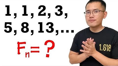 Fibonacci Sequence Formula (solving a difference equation)