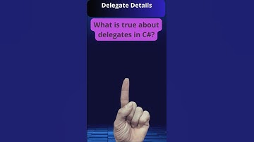 Delegates Explained in C#