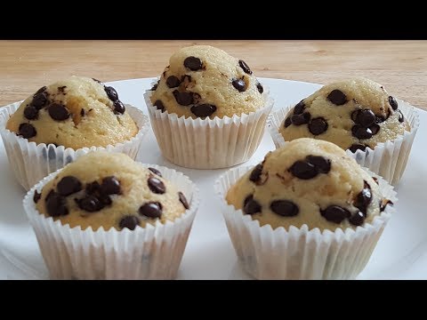Schnell & einfach leckere Chocolate Chip Muffins backen. || How to bake simple & easy Chocolate Chip. 