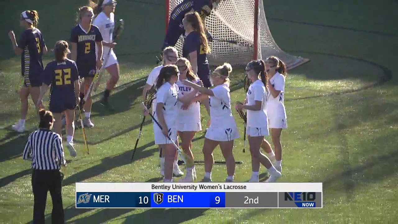 Bentley Women's Lacrosse vs. Merrimack Highlights YouTube