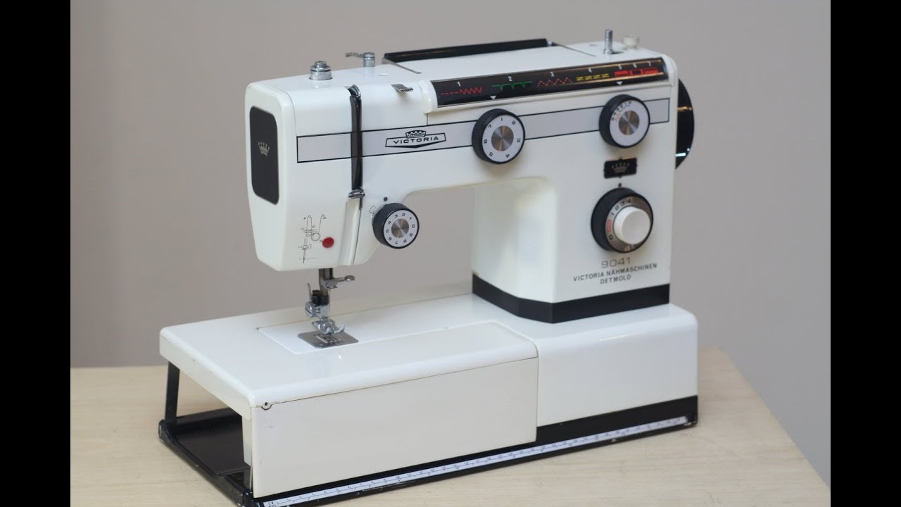 Victoria 9041 Nähmaschine Sewing machine Швейная машина test