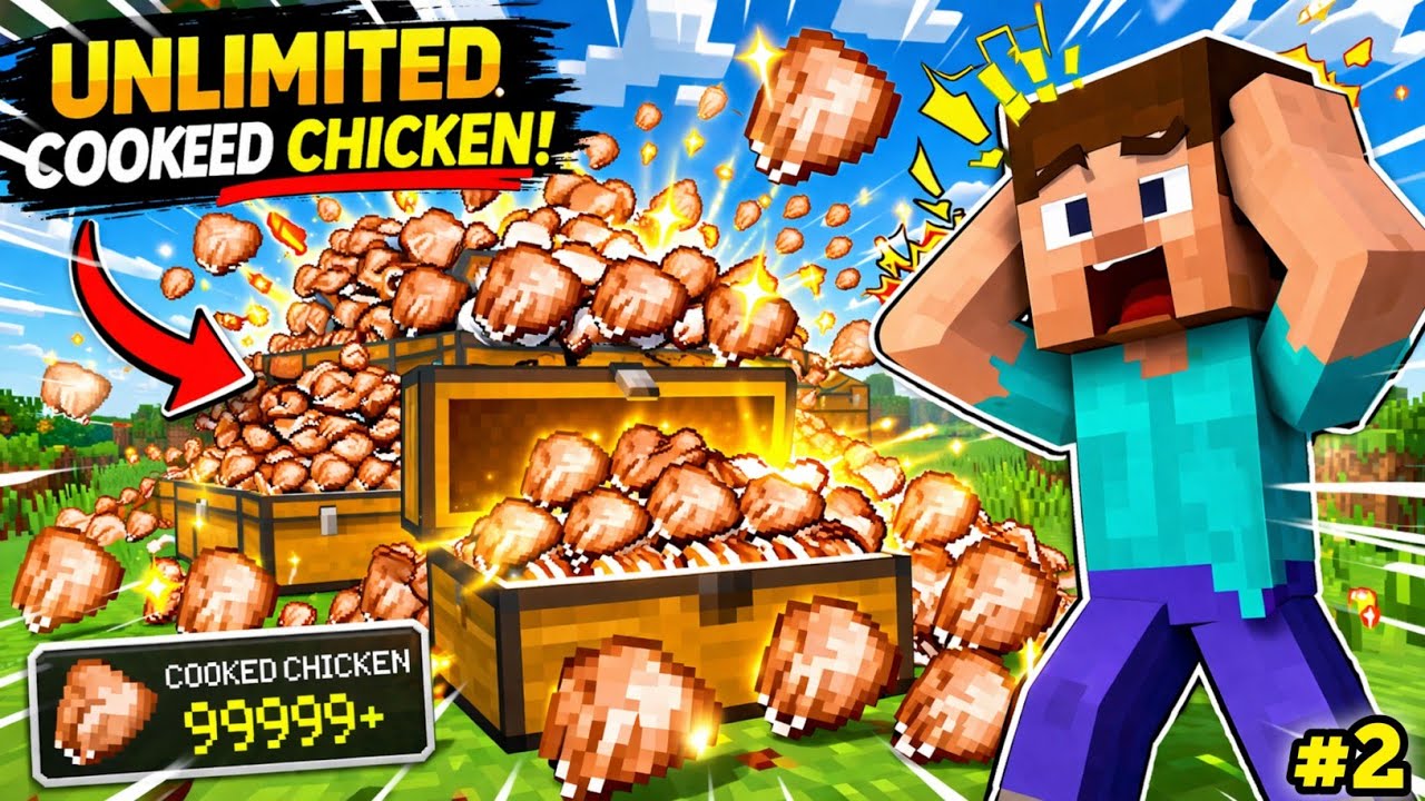 BEST WAY TO GET FOOD IN MINECRAFT ⚡ - YouTube