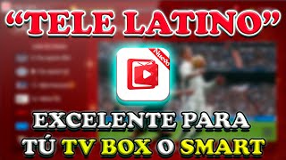 TELE LATINO!! en tu TV BOX, Android TV!! 2021