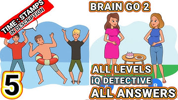 BRAIN GO 2 iQ DETECTIVE All Answers and Levels 1 To 13, FILGA
