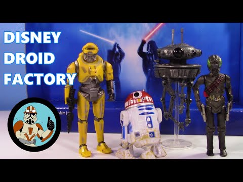 Star Wars Disney Droid Factory KENOBI 3.75