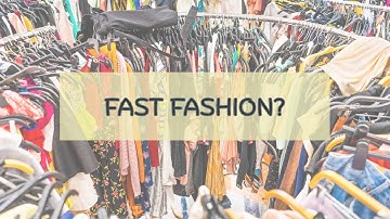 IV. Fast fashion: what about?