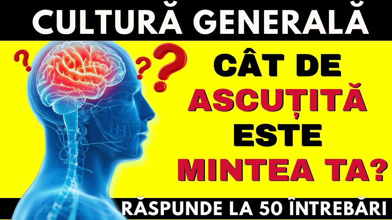 📚 50 de Întrebări – ✅ Răspunsuri cu  Explicații pe Înțelesul Tuturor 🤓✨