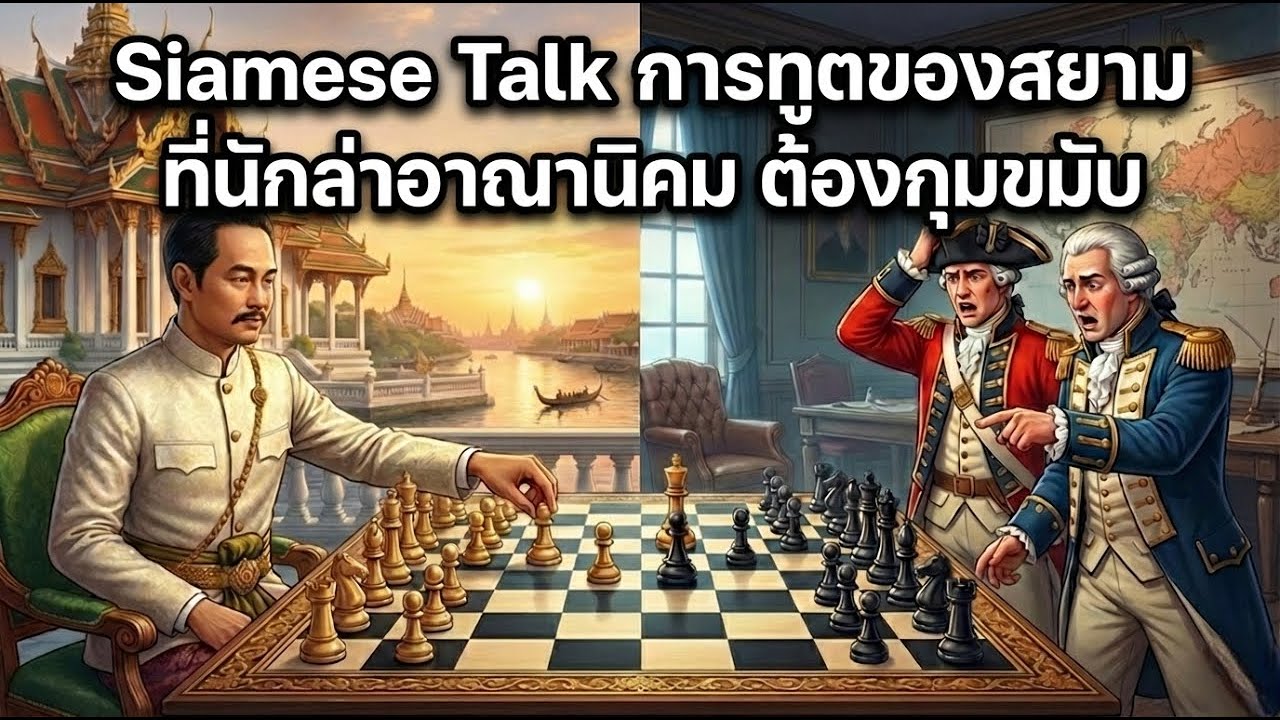 Siamese Talk การทูตของสยาม ที่นักล่าอาณานิคม ต้องกุมขมับ