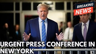 Trump Gives URGENT press Conference in New York!