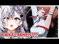 Zeta got Hype by Ririka's armpit!!