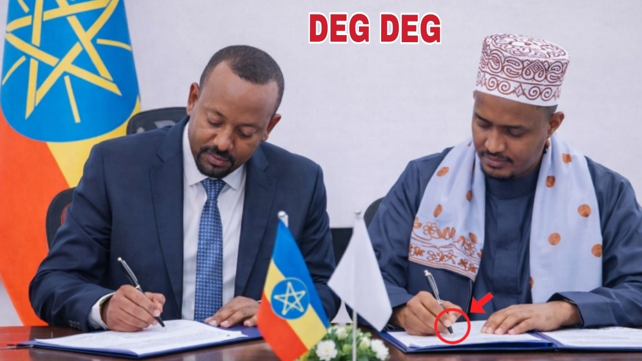 DEG DEG Ugaas Mustafa oo Abiy Ahmed heshiis kula garay Diridhabo, hub culus oo lo balanqaday Ciro oo