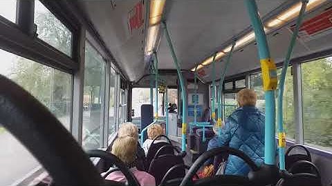 (HD) Hellfire!!!! Diamond Buses Dennis Dart SLF/Plaxton Pointer 2 VX54MUC 30930 - Full Kickdown