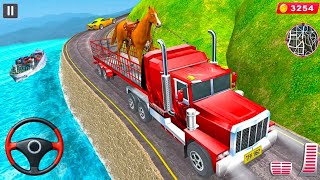 Wild Animal Transport Truck Simulator - Cargo Truck Zoo Transporter Driving - Android Gameplay screenshot 4