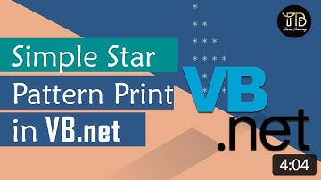 How to create simple pattern using VB.net | for beginners |Visual Basic