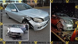 😧 Naboural jsem MERCEDES-BENZ 🙄Týpek mi nedal přednost #nehoda #bezkomprese #mercedes