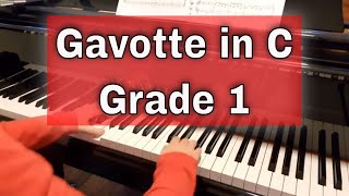 Gavotte in C by George Frideric Handel - A:7  |  ABRSM piano grade 1 2021 & 2022