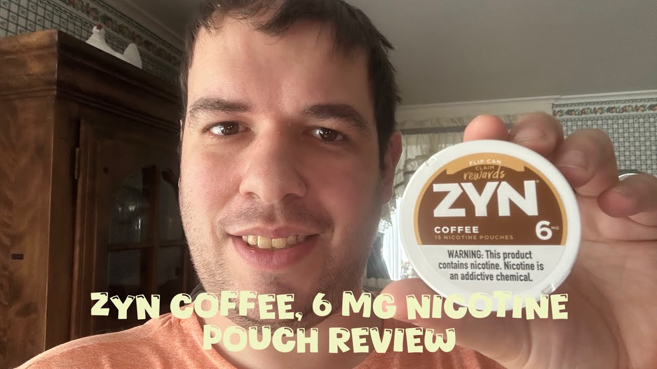 ZYN coffee, 6 mg nicotine pouch review day 24 uploading￼