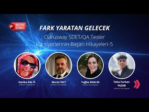 Clarusway SDET/QA Tester Kursiyerlerinin Başarı Hikayeleri-5