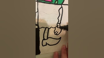 Drawing Sponge Bob in 4 different Halloween styles #art #drawing