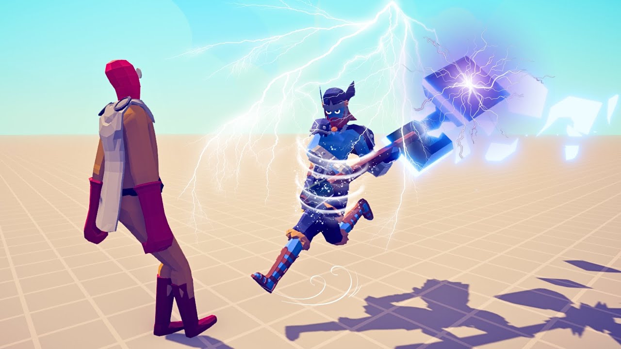 THOR WITH NEW HUMMER VS SECRET UNIT  - Totally Accurate Battle Simulator TABS