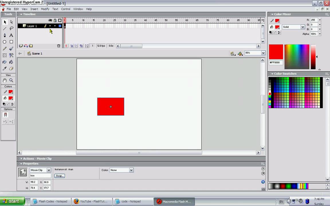 Flash MX Game Tutorial Microphone Movement Game - YouTube