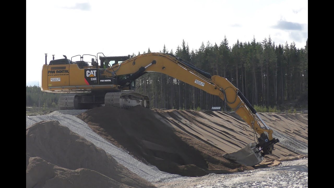 CAT 336ELH With Tilt Bucket (4K UHD) - YouTube