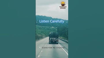 Listen Carefully |#motivation #unstoppable #challenge #shortsfeed #quotes #italy #facts #spain #usa