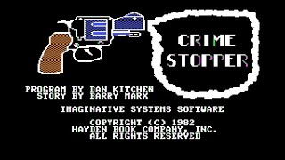 Crime Stopper walkthrough (Apple II - Hayden Software) screenshot 4