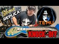 REVIEW Ace Frehley Blue Burst SPARKLE "Chibson" Les Paul from TEMU 2025
