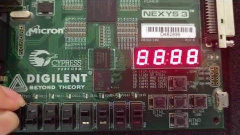 手動輸入七段顯示器範例