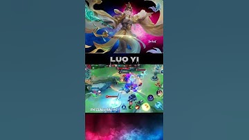 Top global luo yi savage 🔥 #shorts #mlbb