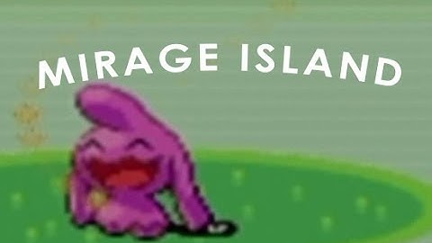 How to get to Mirage Island in Pokemon Ruby, Sapphire, & Emerald!