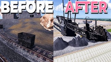 How To Make A REAL Functional Coal Industry In Transport Fever 2!!