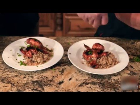 How to BBQ a quail breast side down