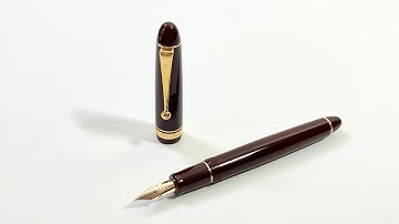 Pilot Custom 742 Deep Red #10 FA Nib Review