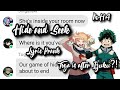 Hide and Seek - Lyric Prank - MHA/BNHA